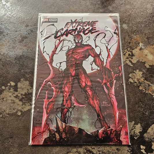 EXTREME CARNAGE ALPHA #1 INHYUK LEE Trade Dress Variant LTD 3000 Gemini