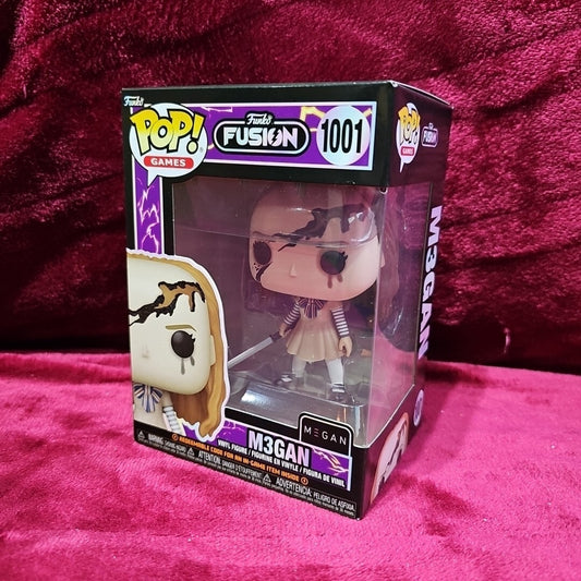 Fusion M3GAN POP Vinyl Figure #1001 Funko Games - Box Corner Wear