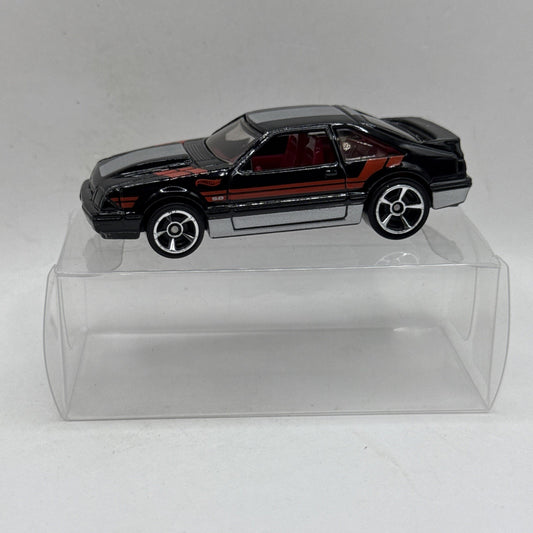 2025 Hot Wheels '92 Ford Mustang Black HW '70s vs '90s 1:64 DIECAST Toy Race Car
