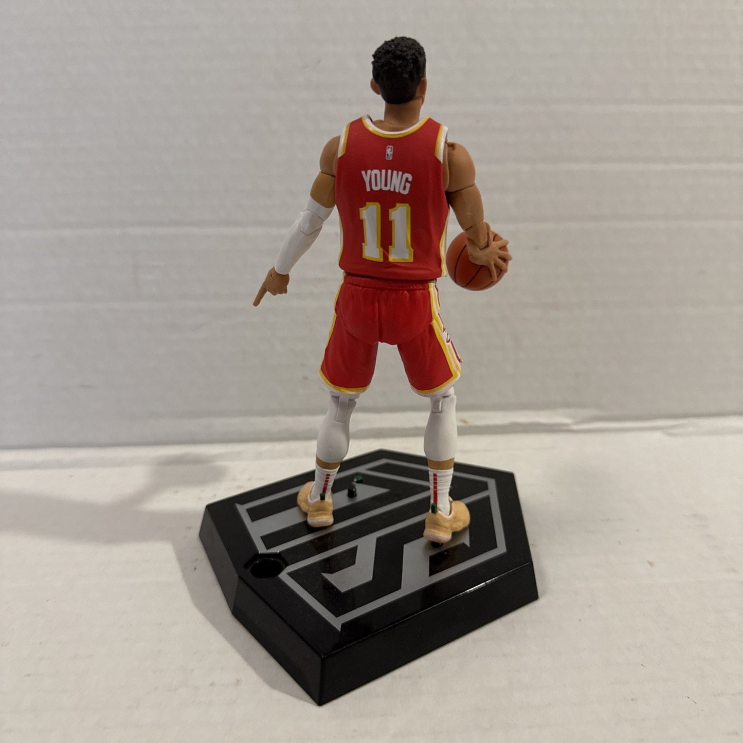 Hasbro Starting Lineup Series 1 - Trae Young 6” Action Figure With Stand & Ball