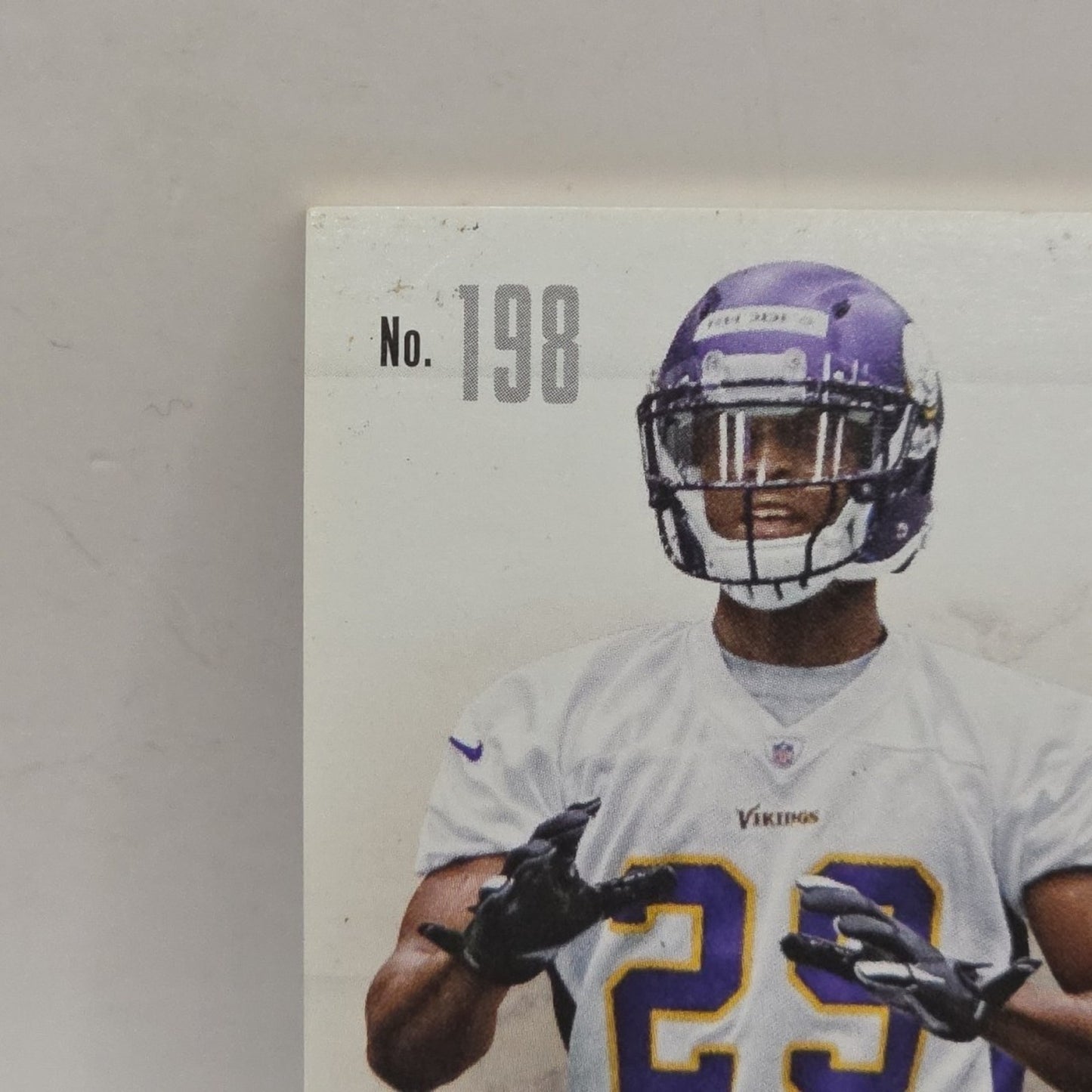 2013 Panini Prominence Helmet Signatures /102 Xavier Rhodes #198 Rookie Auto RC