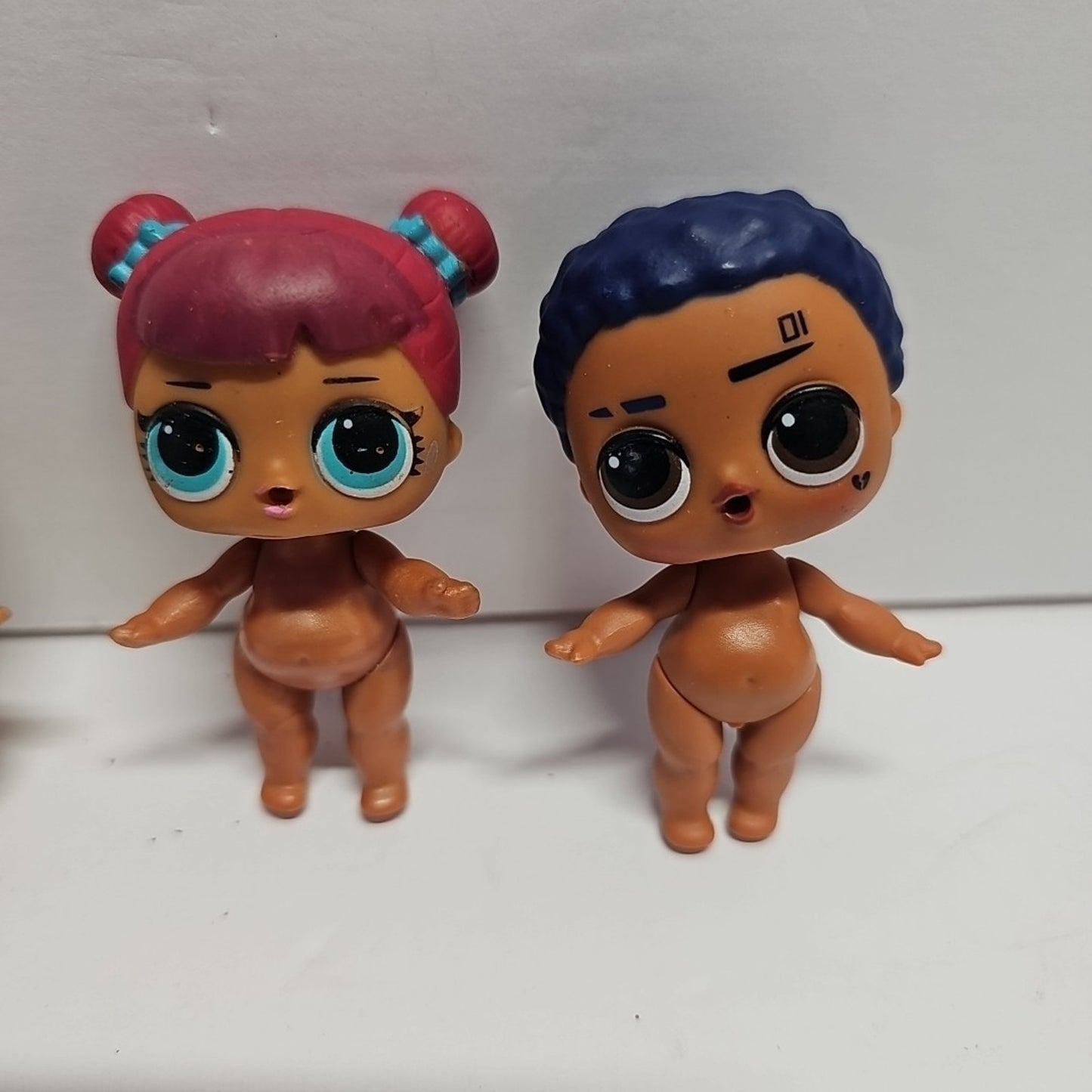 LOL Surprise Mini Dolls Mixed Lot of 4 Different Girls Collectible Pre-Owned