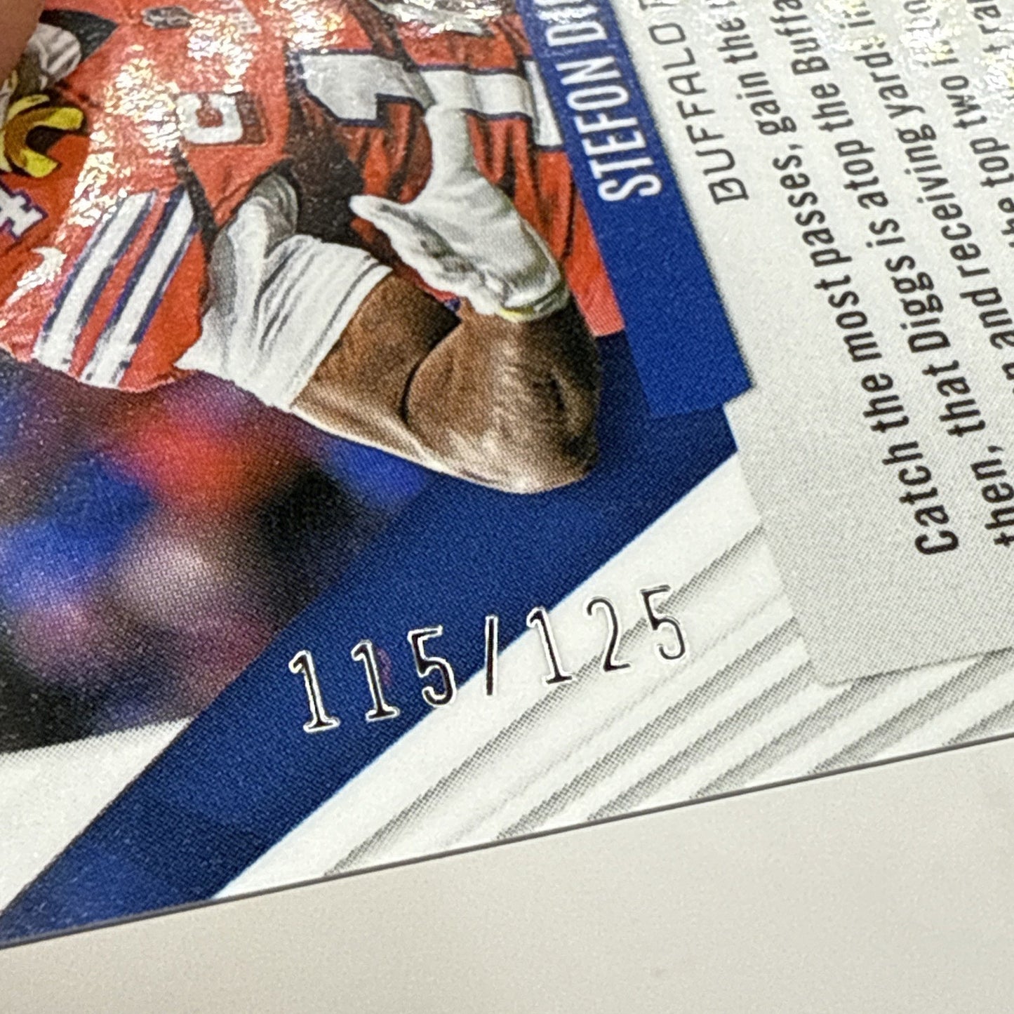 2023 Panini Phoenix Stefon Diggs Teal Parallel #74 SP 82/125 Buffalo Bills