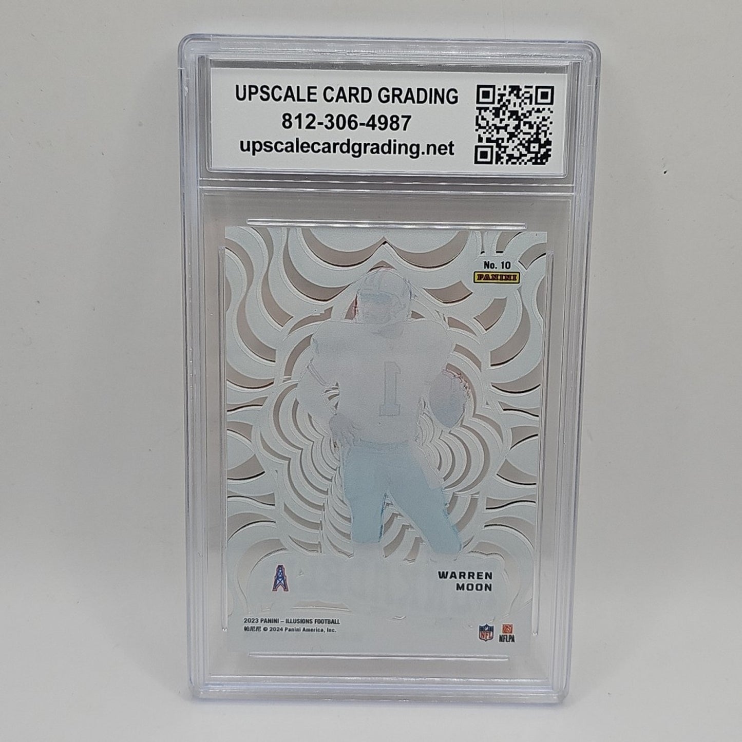 Warren Moon 2023 Illusions Football #10 Funkadelic Houston Oilers Graded 10 NFL