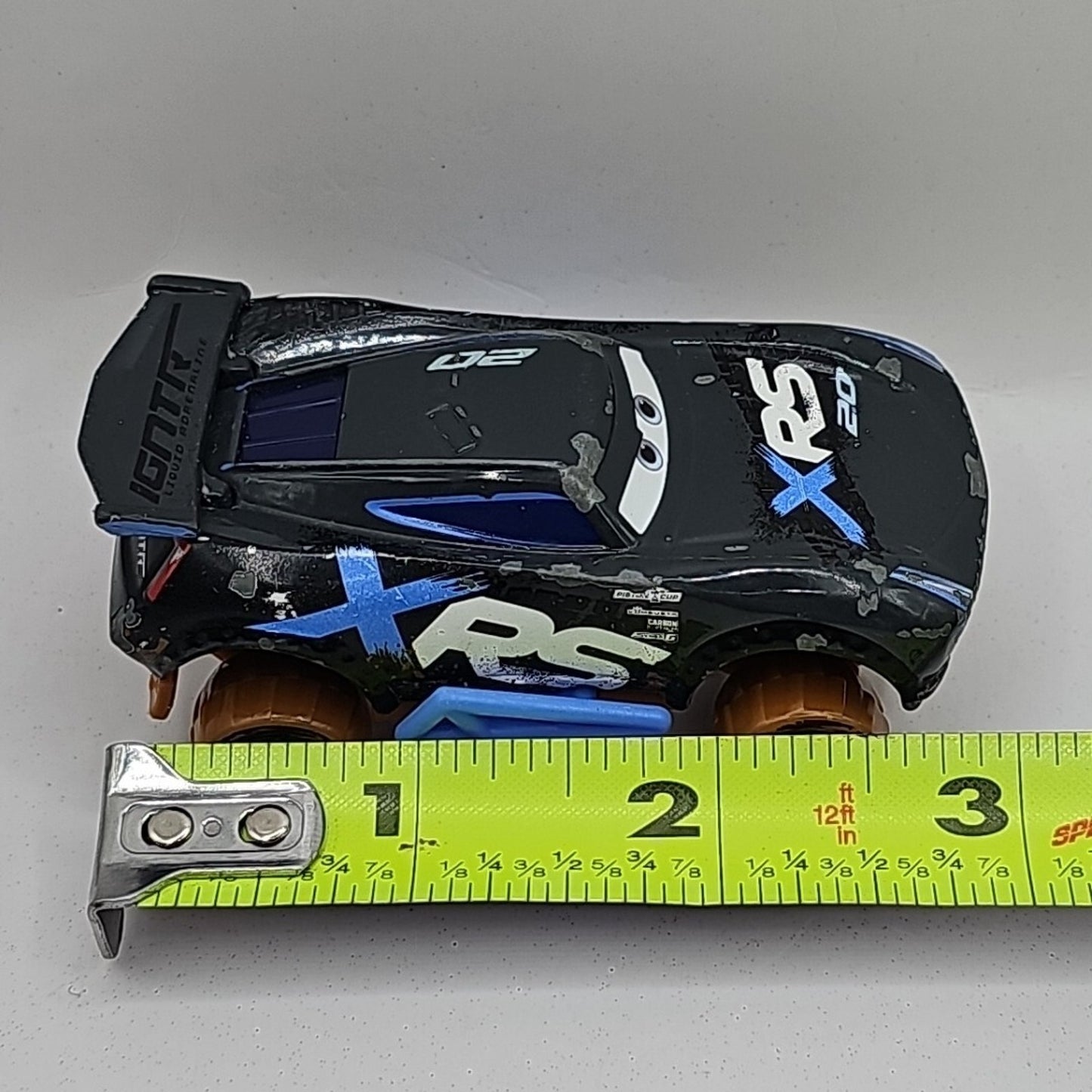 Disney Pixar Cars Mud Racing "Jackson Storm" Real Suspension Toy