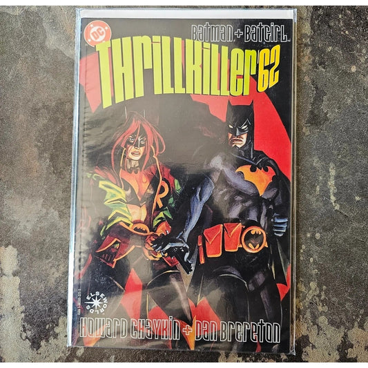 VINTAGE DC COMIC BOOK ISSUE #62 BATMAN BATGIRL THRILL KILLER