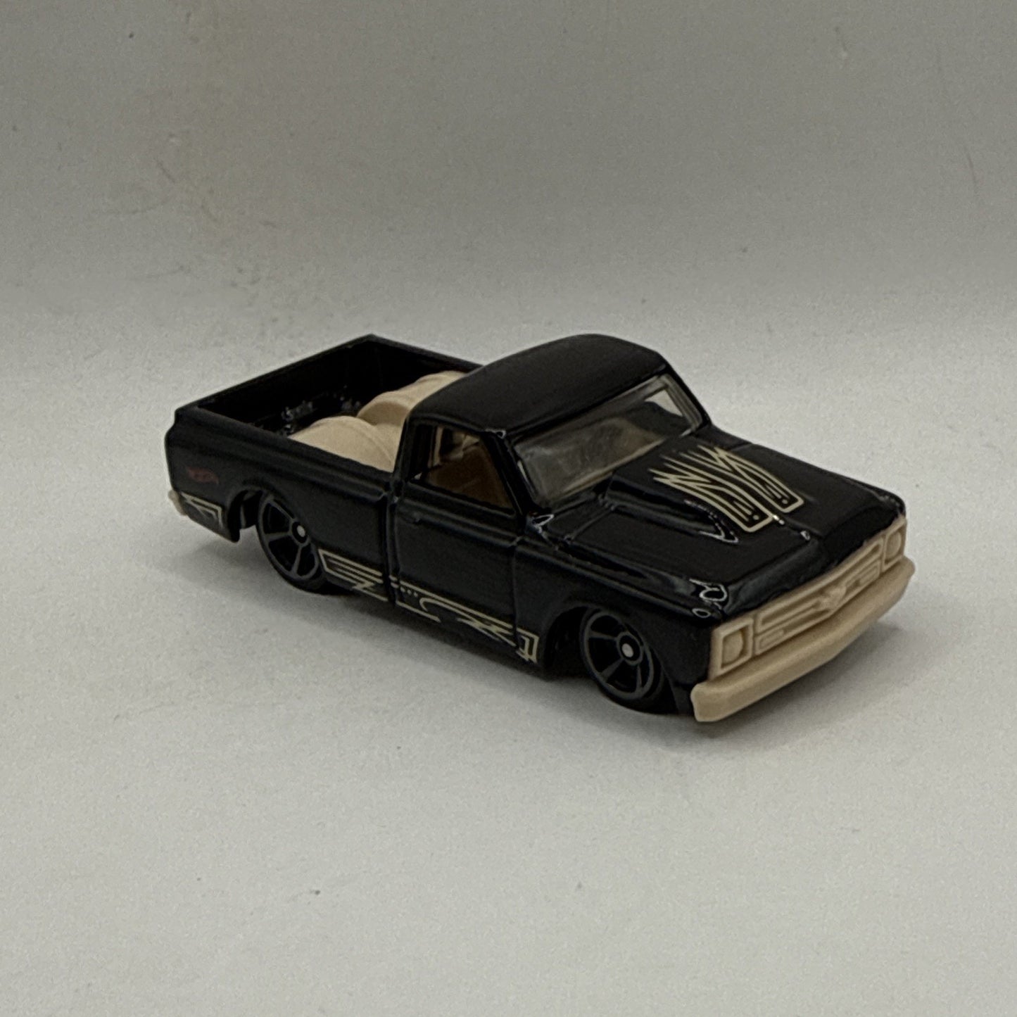 Hot Wheels '67 Chevy C10 Pickup Truck Black HW Hot Trucks Mattel 1:64 Scale Toy