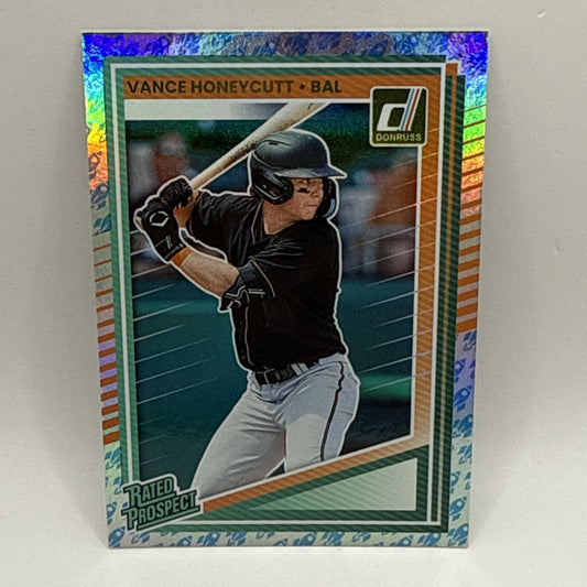 VANCE HONEYCUTT 2025 Donruss Liberty Foil #161 Baltimore Orioles