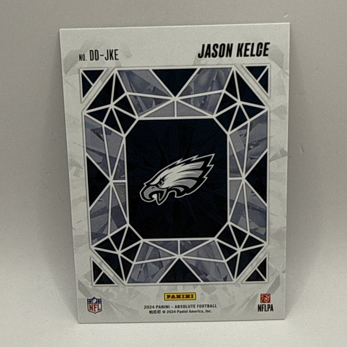 Jason Kelce 2024 Absolute Draft Diamonds #DD-JKE - Philadelphia Eagles