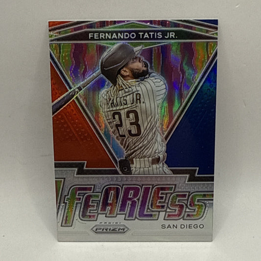 Fernando Tatis Jr 2021 Prizm Fearless Red/White/Blue San Diego Padres MLB