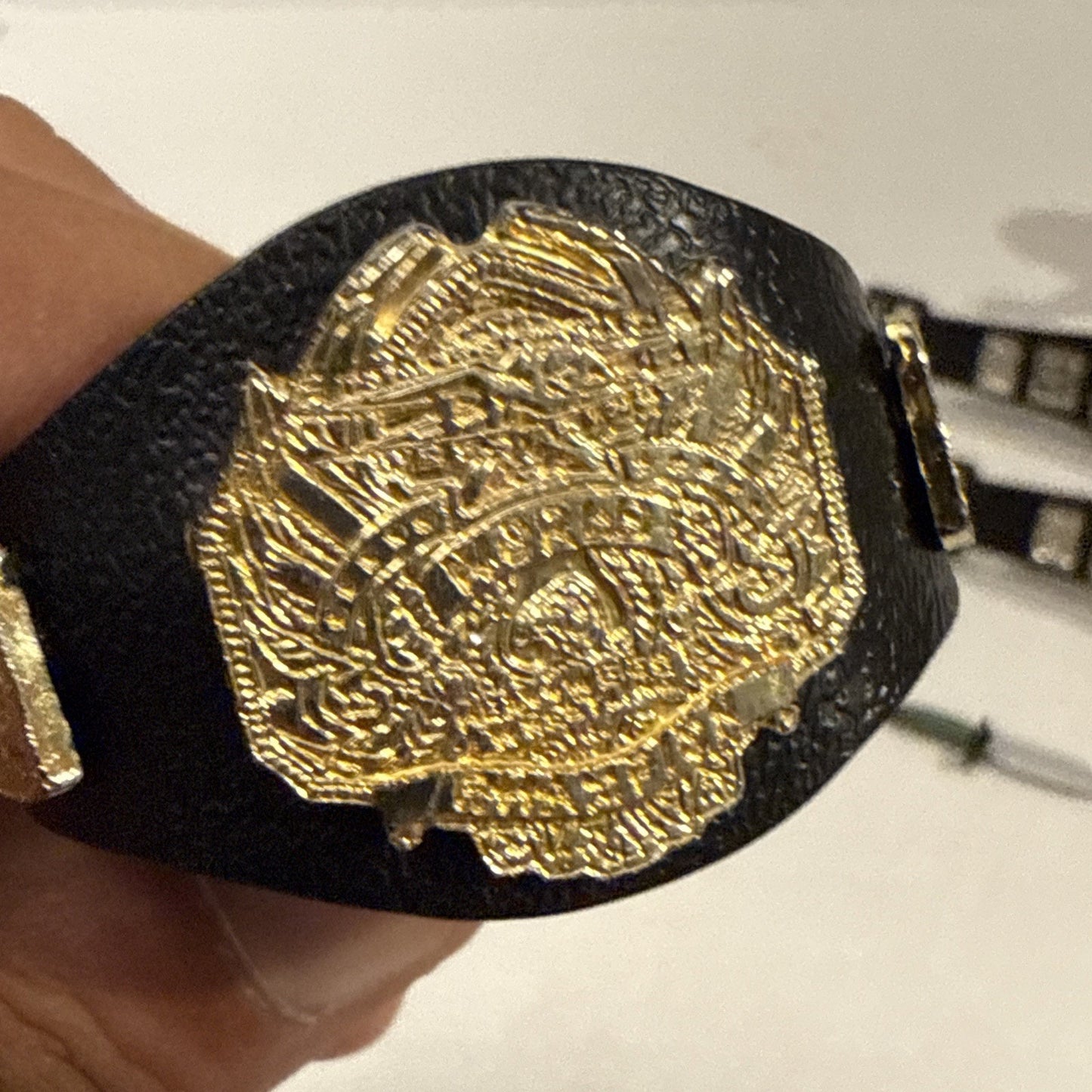 WWE Tag Team Championship Title Belt Set lot Of Action Figure Accessories TNA