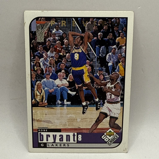 1998-99 Upper Deck UD Choice Preview - #69 Kobe Bryant HP DMG Lakers NBA