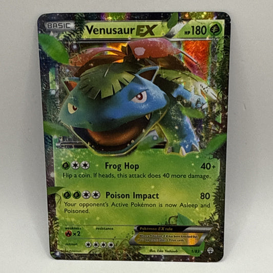 Venusaur EX - 1/83 - Pokemon Generations XY Ultra Rare Card HP Tcg Collectible