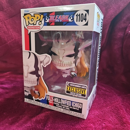Funko Pop! Bleach Fully-Hollowfied Ichigo #1104 Entertainment Earth Exclusive