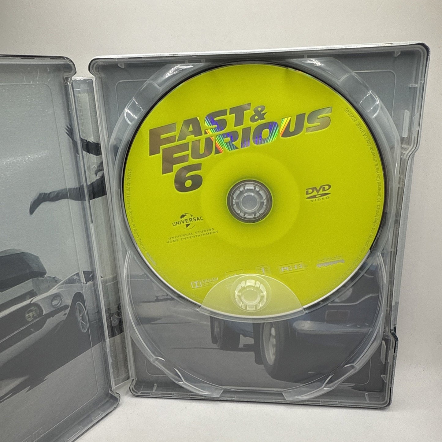 Fast & Furious 6 STEELBOOK DVD Blu-ray Extended Vin Diesel Paul Walker