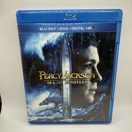 Percy Jackson: Sea of Monsters (Blu-ray, 2013) DVD & Blu-Ray Movie Combo