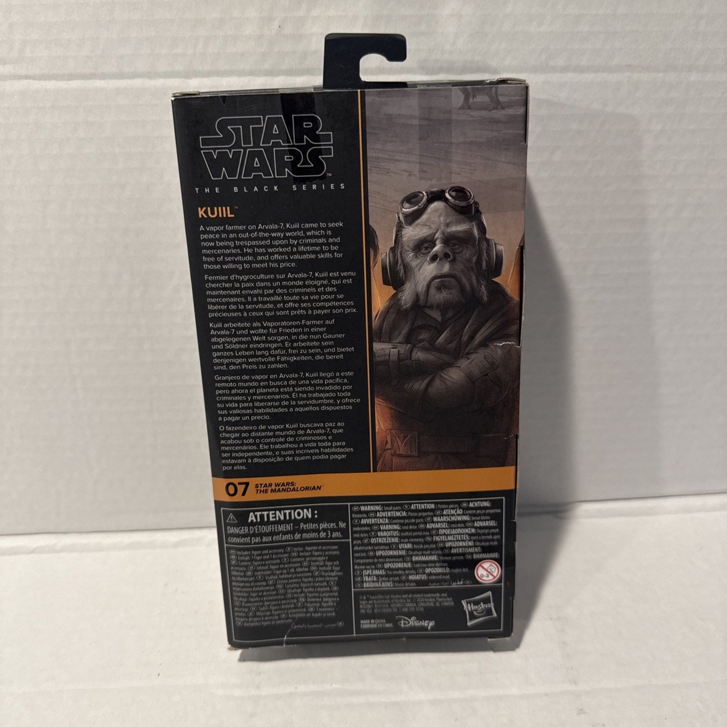 Hasbro Star Wars The Black Series The Mandalorian 6" Kuiil Figure NEW IN BOX
