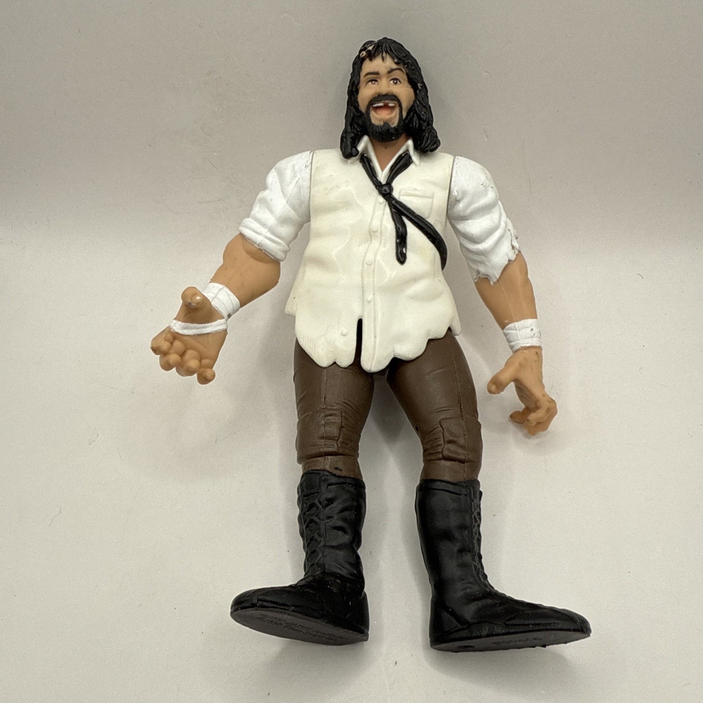 WWF WWE Mankind (1998) Jakks Pacific Titan Sports Figure Mick Foley