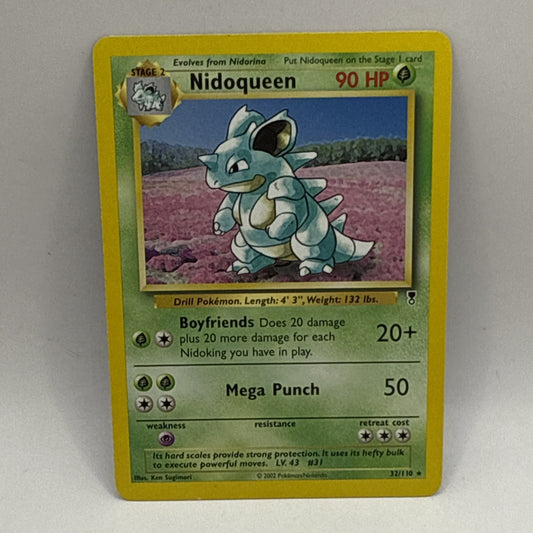 Pokemon Card - Nidoqueen Legendary Collection 32/110 Rare MP Tcg Collectible