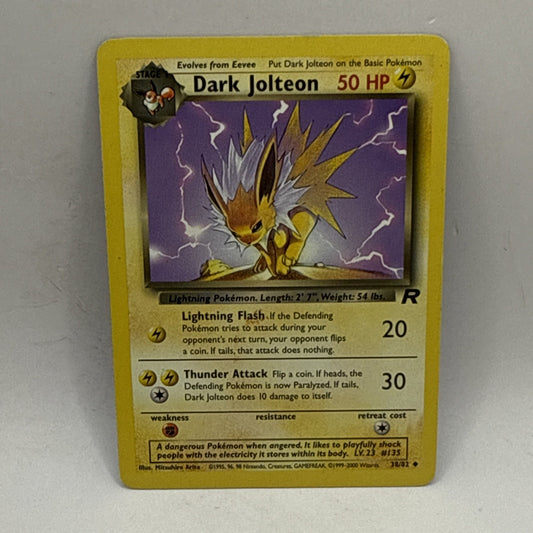 Pokémon TCG Jolteon Dark Explorers Uncommon Card 37/108 Regular HP Card