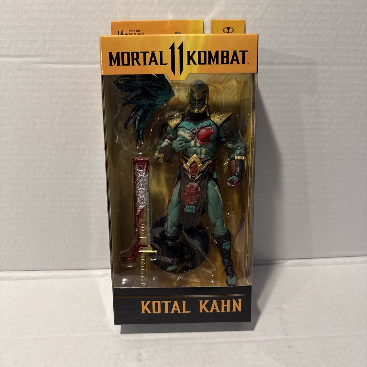 McFarlane Toys Mortal Kombat 11 Kotal Kahn (Bloody) 7" Action Figure - New