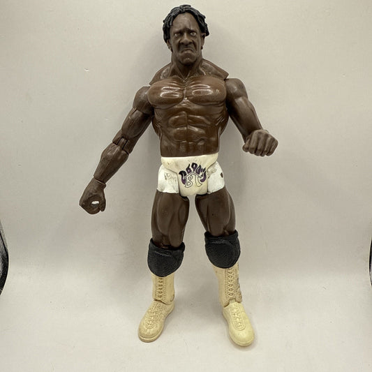 WWE Booker T Jakks Pacific Wrestling Figure 1999 WWF Titan Tron Live White 7”