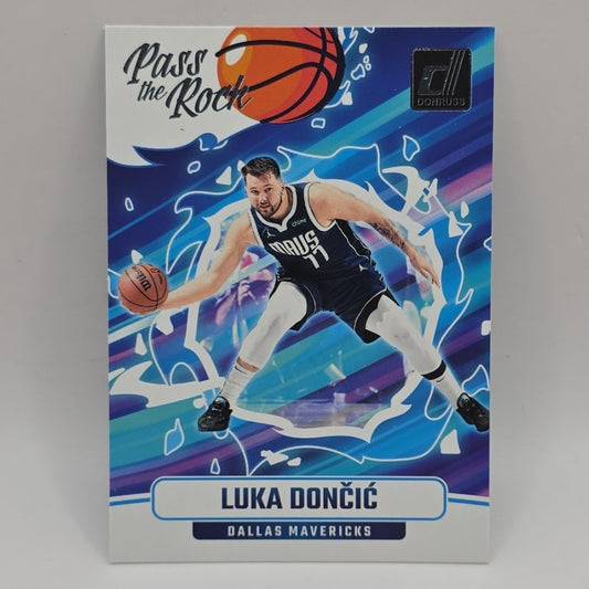 2024-25 Panini Donruss - Pass the Rock Luka Dončić #10 NBA Dallas Mavericks