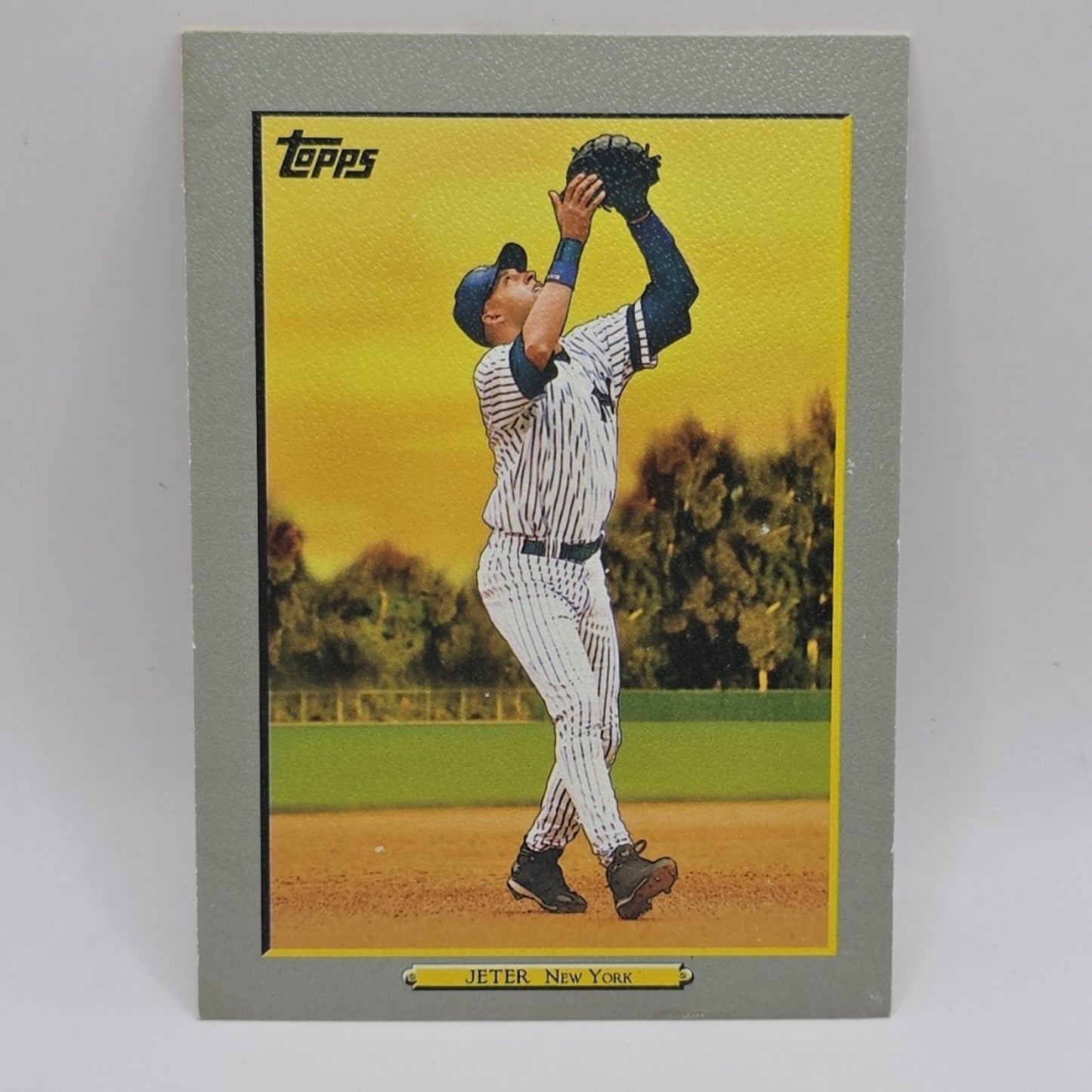 2009 Topps Turkey Red Baseball Derek Jeter Card #TR77 New York Yankees MLB