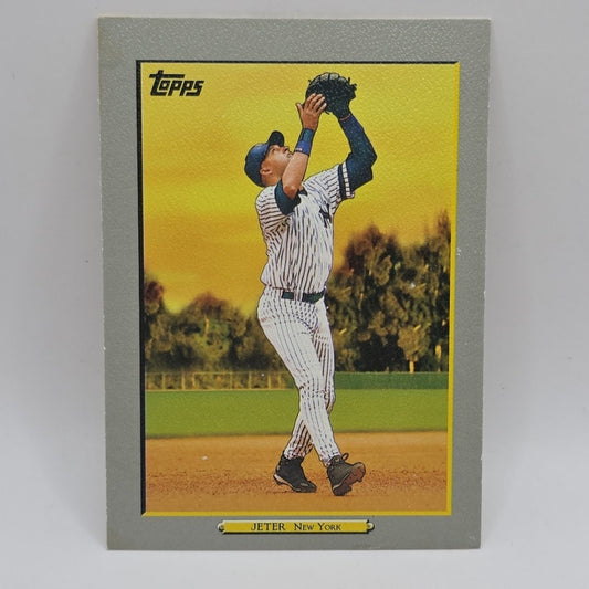 2009 Topps Turkey Red Baseball Derek Jeter Card #TR77 New York Yankees MLB