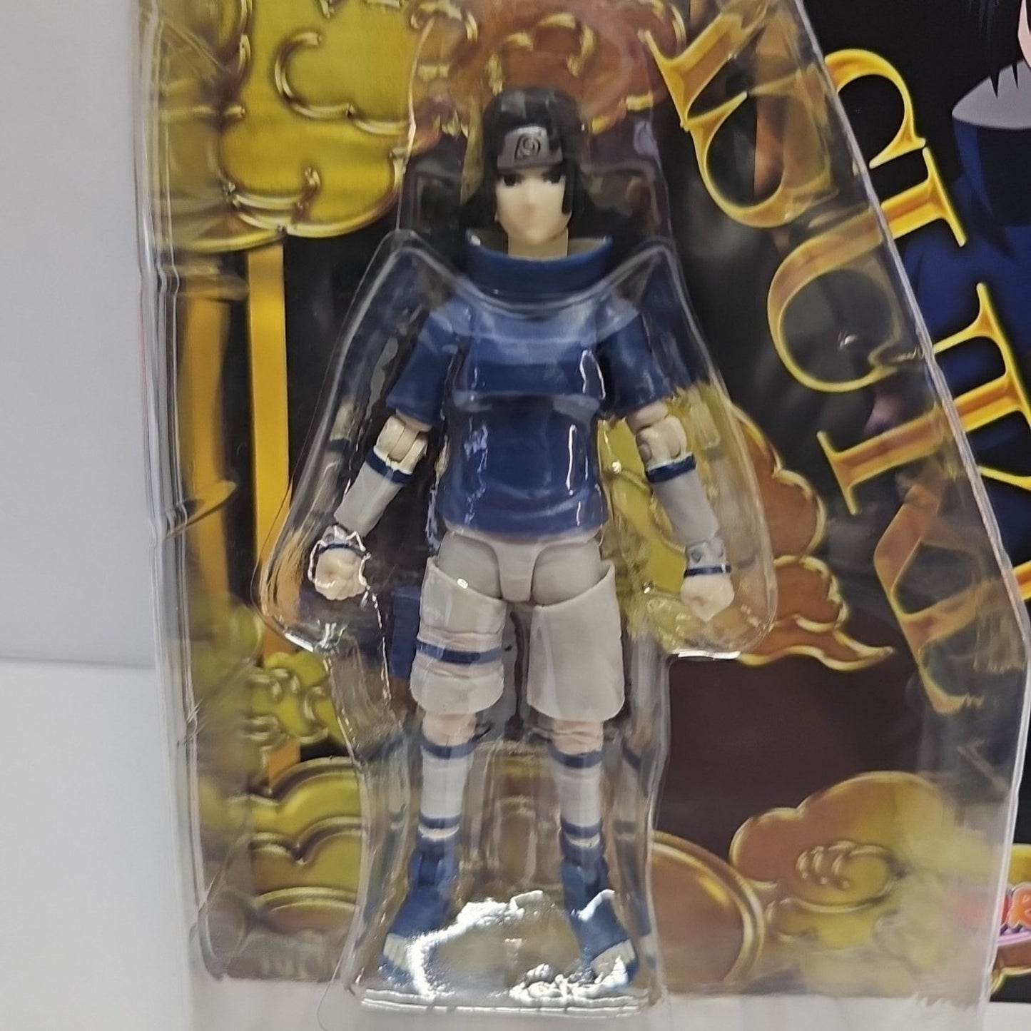 Naruto Ultimate Legends Sasuke Uchiha Figure MOC Bandai Anime Action Figure