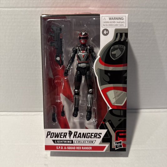 Power Rangers Lightning Collection S.P.D. A-Squad Red Ranger 6 in Action Figure