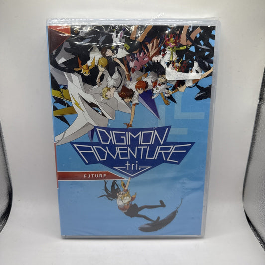 Digimon Adventure Tri.: Future (DVD, 2018) Brand New and Sealed Widescreen