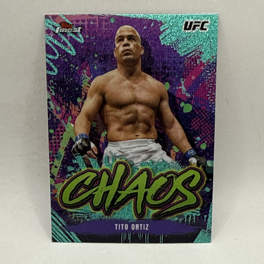 2024 Topps Finest UFC - Chaos Tito Ortiz #CHA-25 MMA Trading Card