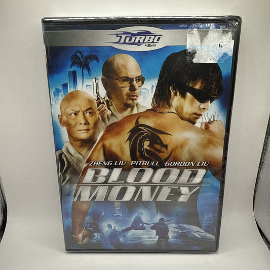 Blood Money (2012) DVD Brand New Sealed - Pitbull, Zheng Liu, Gordon Liu