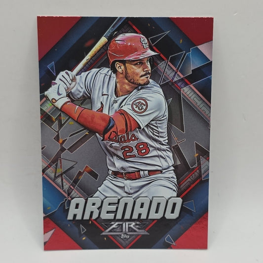 2022 Topps Fire Flame Nolan Arenado #141 MLB St. Louis Cardinals