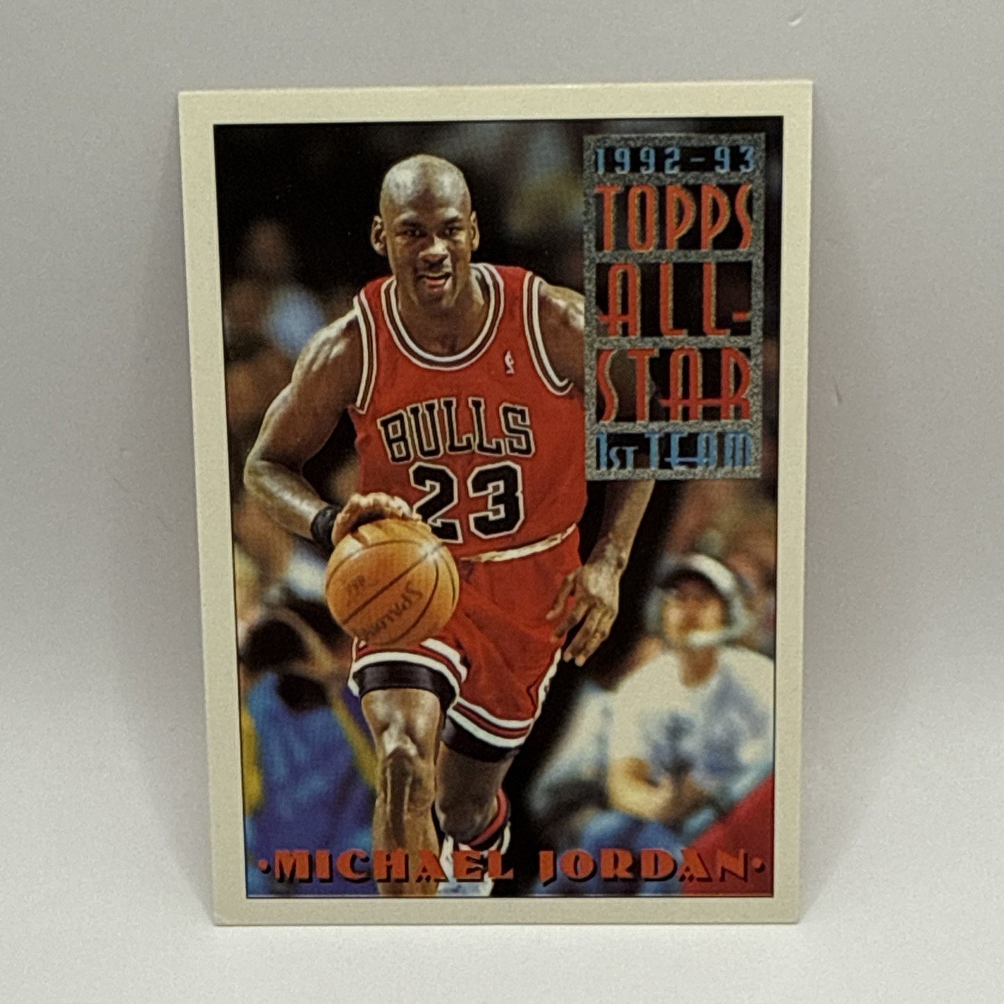 MICHAEL JORDAN #101 TOPPS 1993 NBA ALL STAR CARD HOF BASKETBALL CHICAGO BULLS