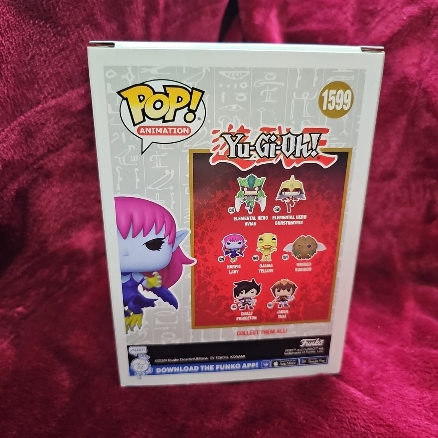 Funko Pop Yugioh Harpie Lady #1599 Vinyl Figure Toy Collectible