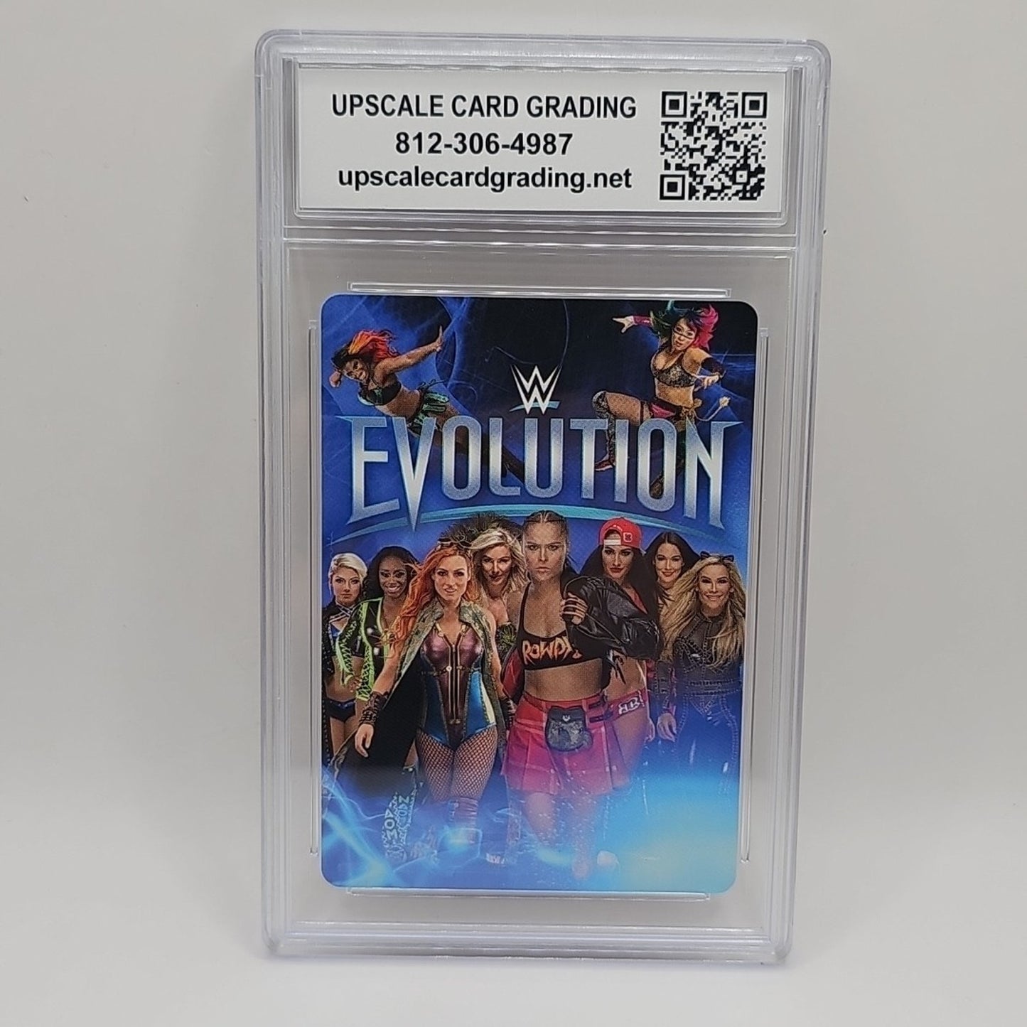 2019 Aquarius WWE Divas Evolution Playing Cards - Ronda Rousey #KD Graded 9