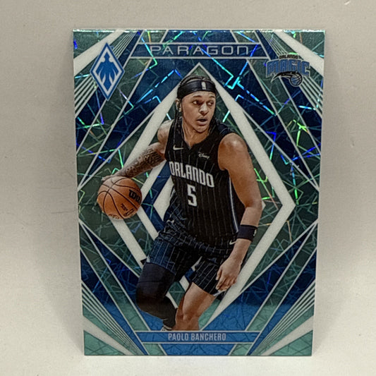 Paolo Banchero 2023-24 Panini Phoenix #23 Teal Lazer Paragon Orlando Magic