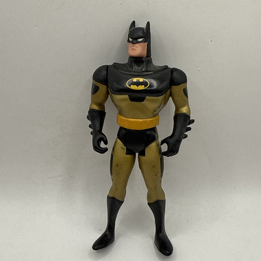 Batman Kenner Action Figure 1993 Rapid Attack Super Hero Gold Black Suit 5”