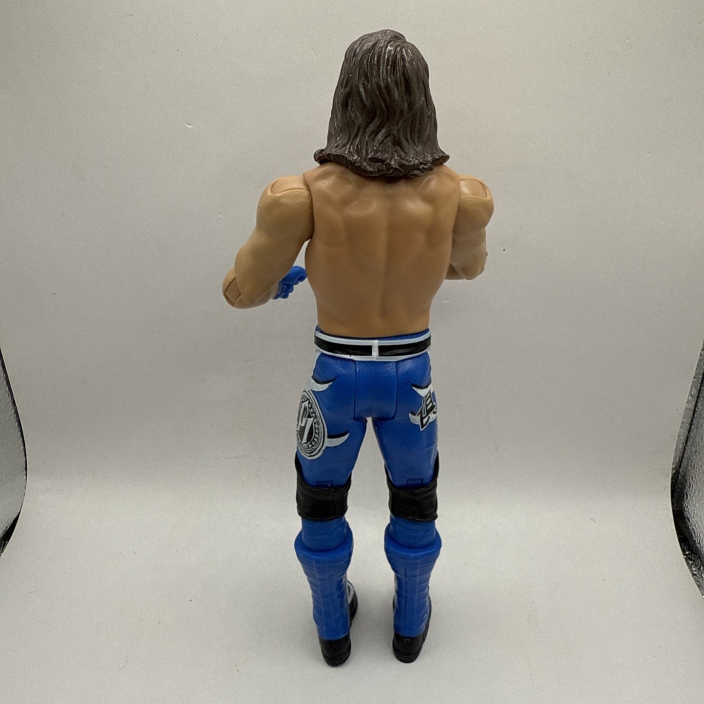 AJ Styles WWE 2017 Mattel Basic Series 101 Wrestling Action Figure Blue Pants