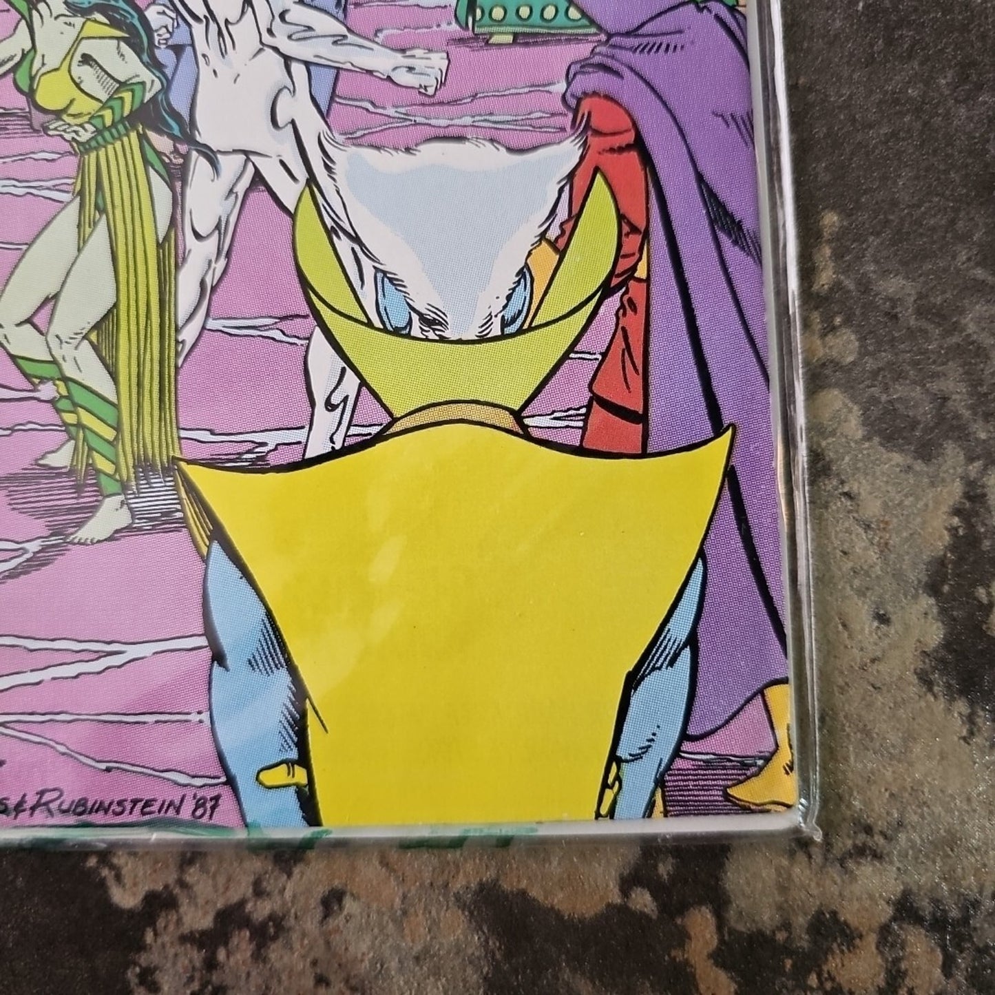 Silver Surfer #4 Marvel Comics 1987 Newsstand - Roger's & Rubinstein Comic Book