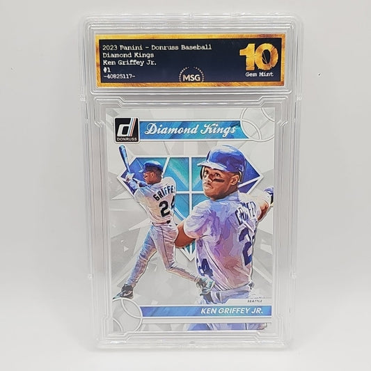 2023 Panini Donruss - Diamond Kings #1 Ken Griffey Jr MSG Graded 10 Gem Mint