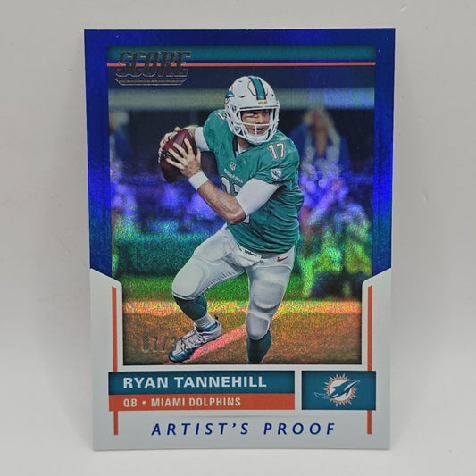 2017 Panini - Score Artists Proof /35 NFL Miami Dolphins Football Card QB