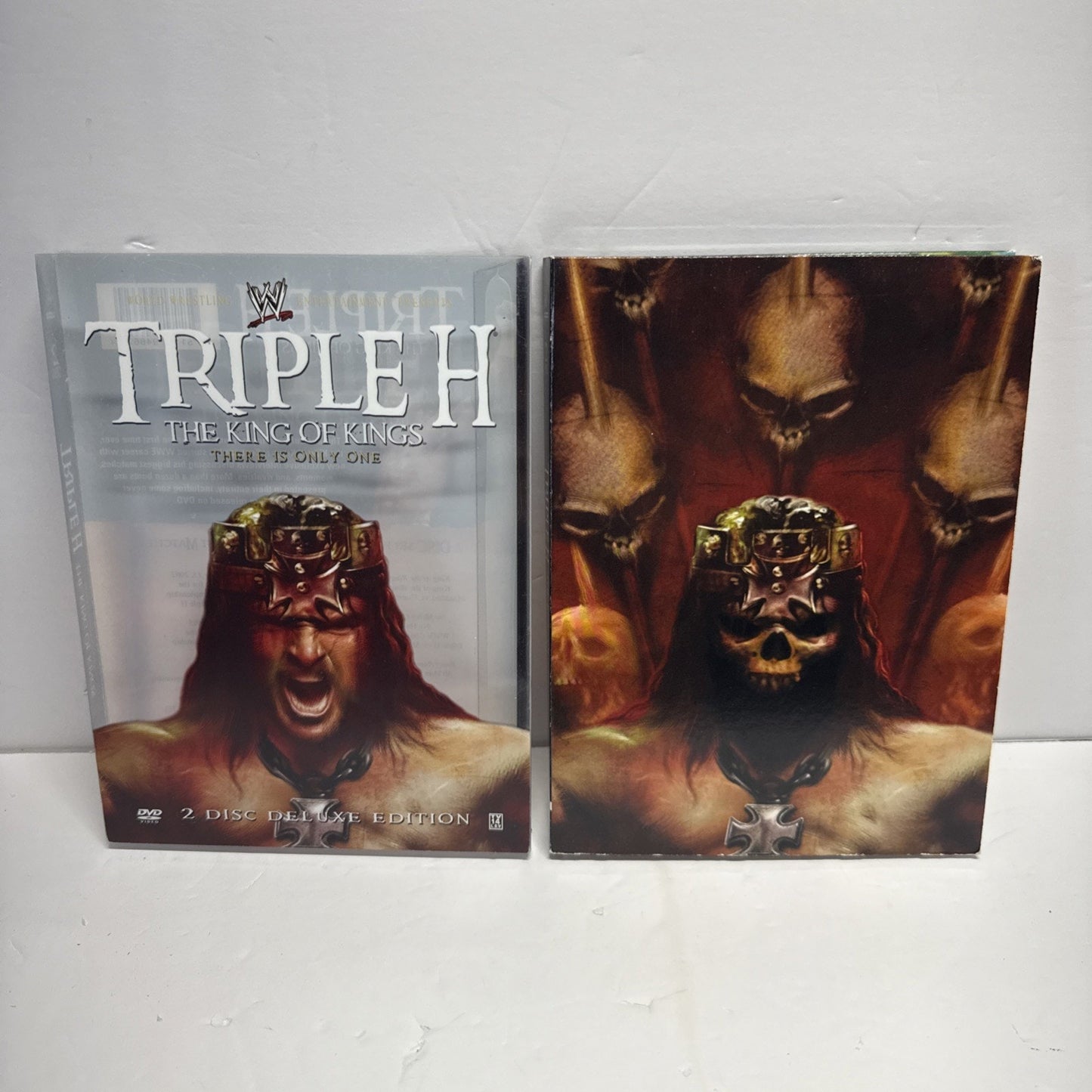 WWE - Triple H: The King of Kings (DVD, 2008, 2-Disc Set) Authentic US NEAR MINT