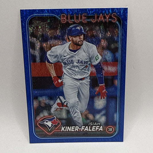 2024 Topps Update Series - Isiah Kiner-Falefa - Blue Foil - /999 #US-9 MLB