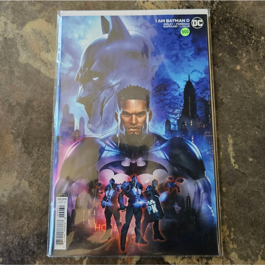 I AM BATMAN #0 Derrick Chew Minimal Trade Variant Cover (B) DC Comics 2021