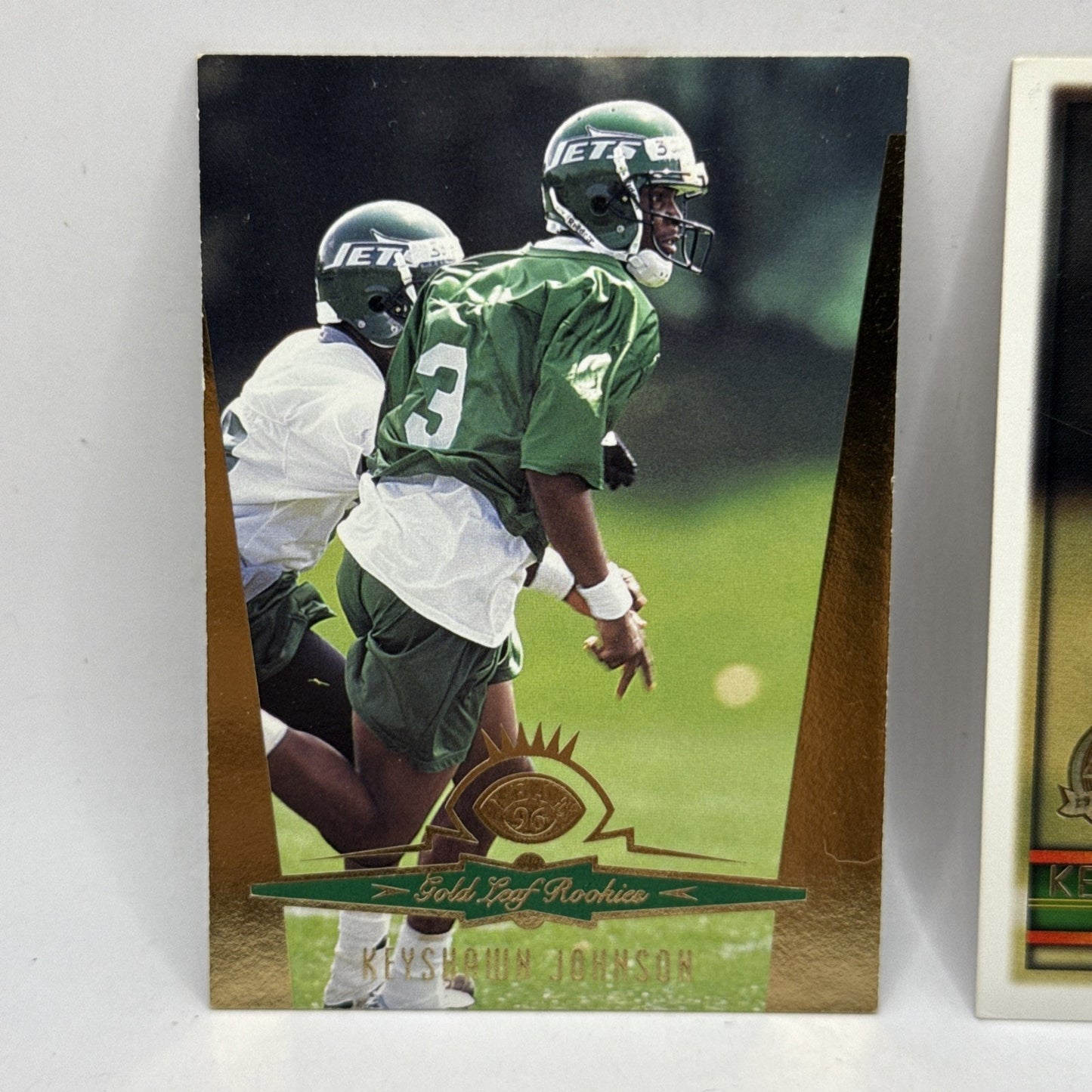1996 Topps Rookie RC Keyshawn Johnson #430 New York Jets Vintage NFL Cards