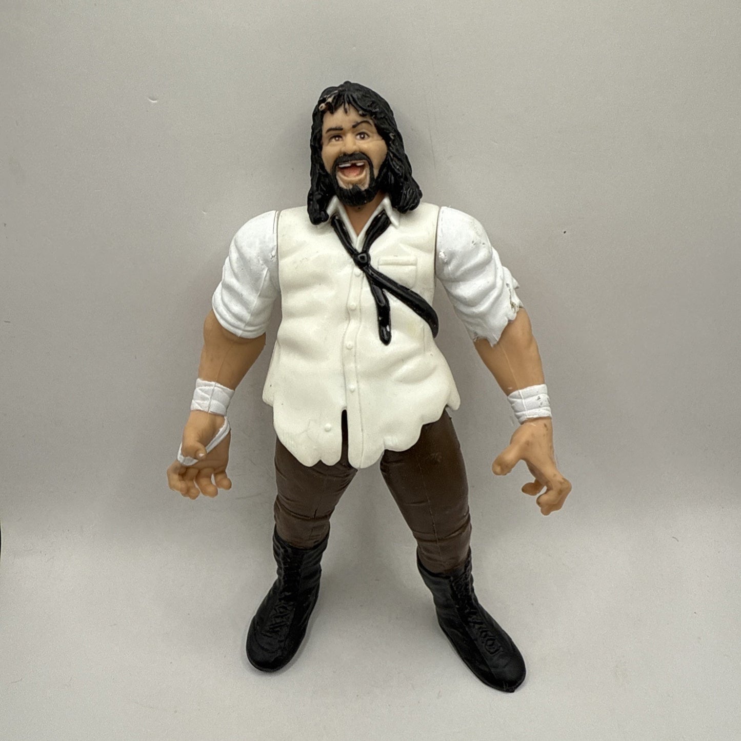 WWF WWE Mankind (1998) Jakks Pacific Titan Sports Figure Mick Foley