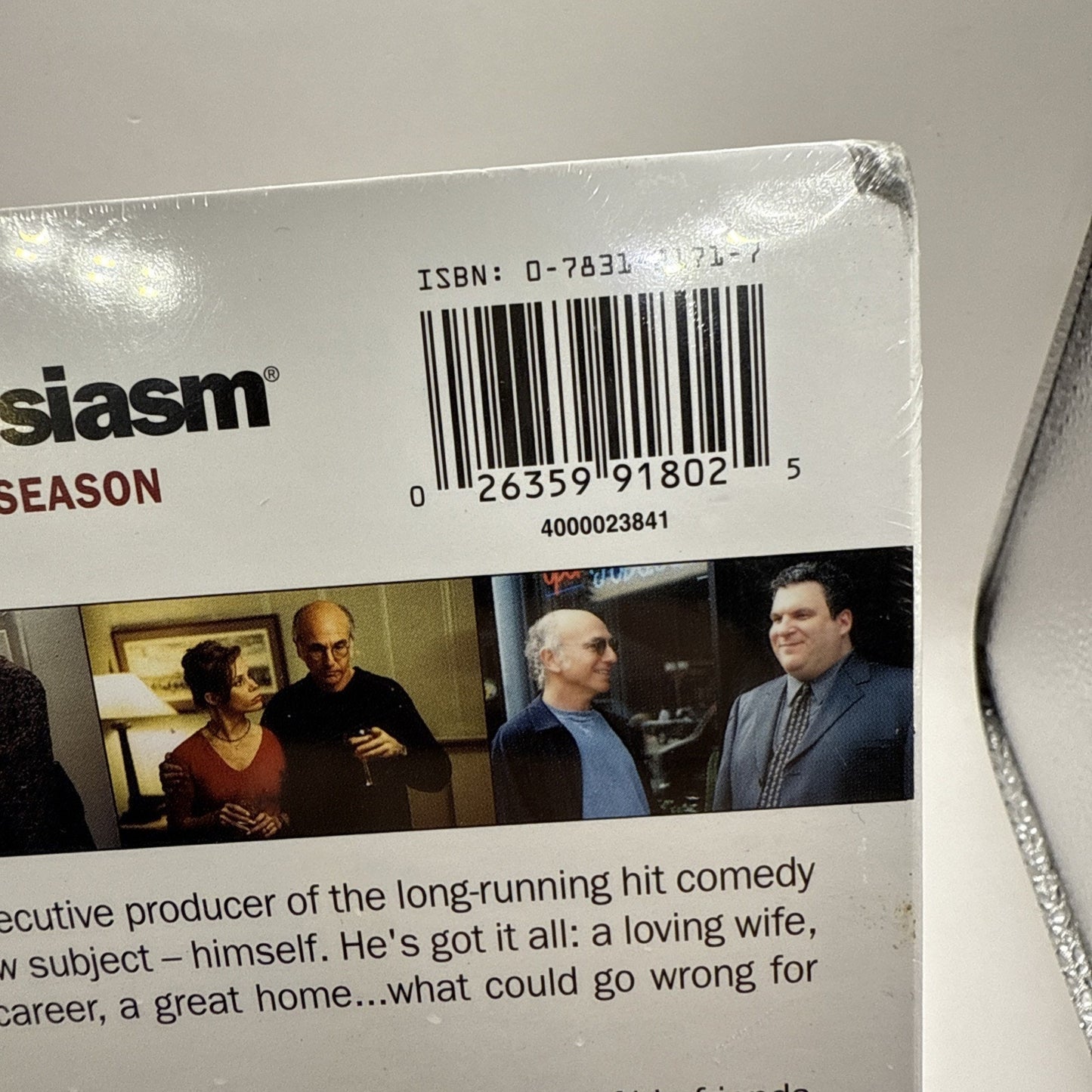 Curb Your Enthusiasm: The Complete First Season DVD - New Sealed - Corner Wear